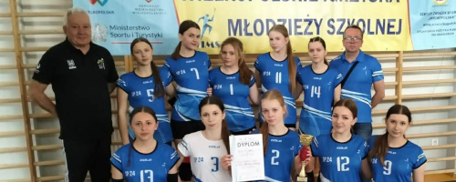 Finał Rejonu w Piłce Siatkowej Dziewcząt